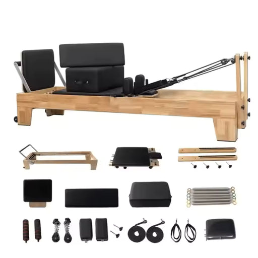 3-in-1 Portable Pilates Reformer Studio Bundle for Home & Commercial Use