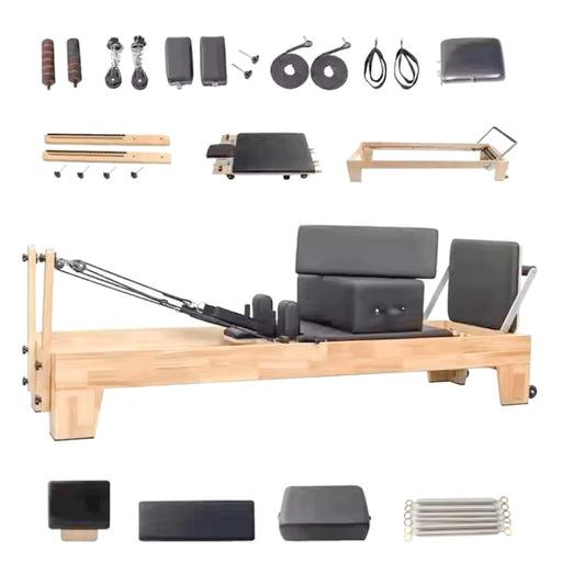 3-in-1 Portable Pilates Reformer Studio Bundle for Home & Commercial Use