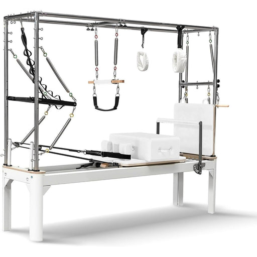Aluminum Pilates Cadillac Reformer with Box & Jump Board for Home Gym