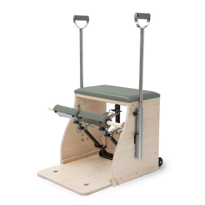 Elina Pilates Elite Wood Combo Chair with Handles
