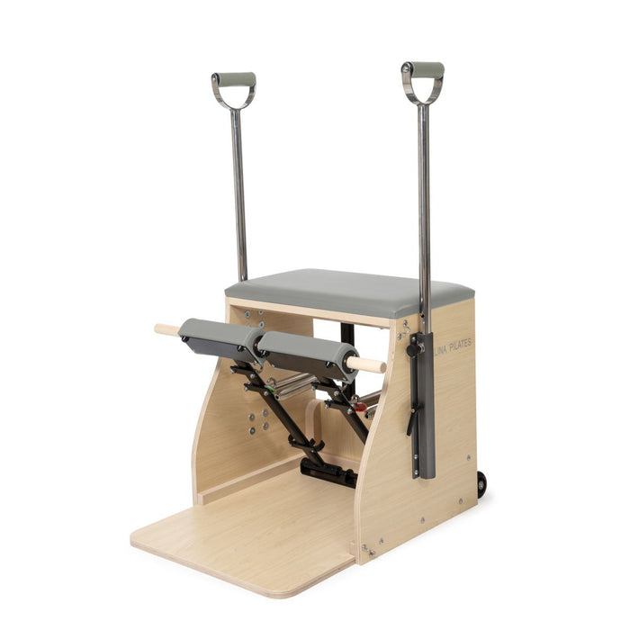Elina Pilates Elite Wood Combo Chair with Handles