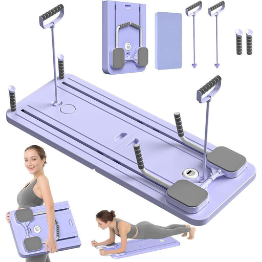Foldable Pilates Reformer Board – 5-in-1 Home Pilates Sliding Set