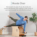 Professional Pilates Wunda Chair with Optional High Back & Handles for Home & Studio