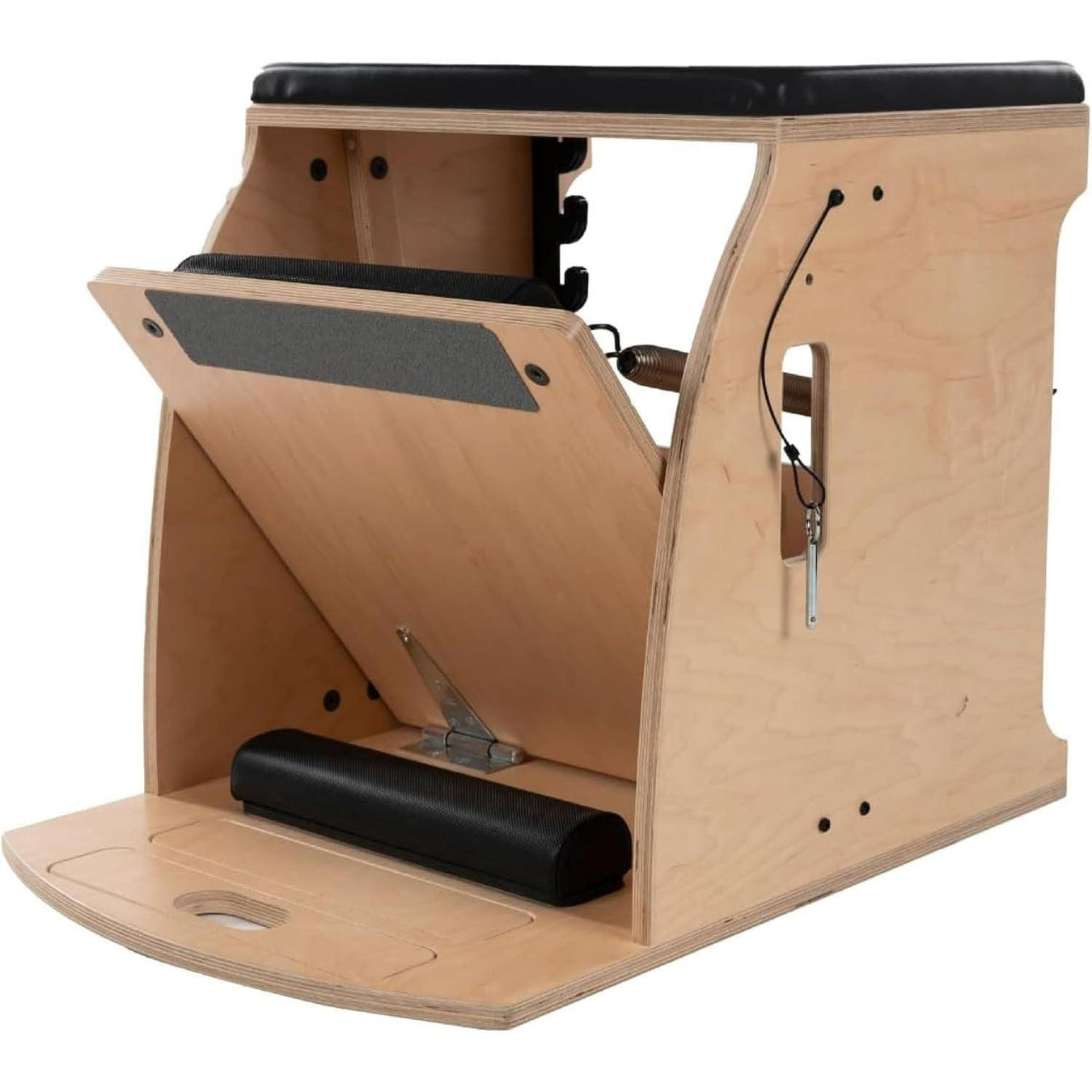 Professional Pilates Wunda Chair with Optional High Back & Handles for Home & Studio