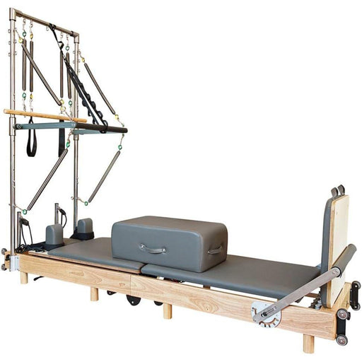 Wood Foldable Pilates Reformer with Tower